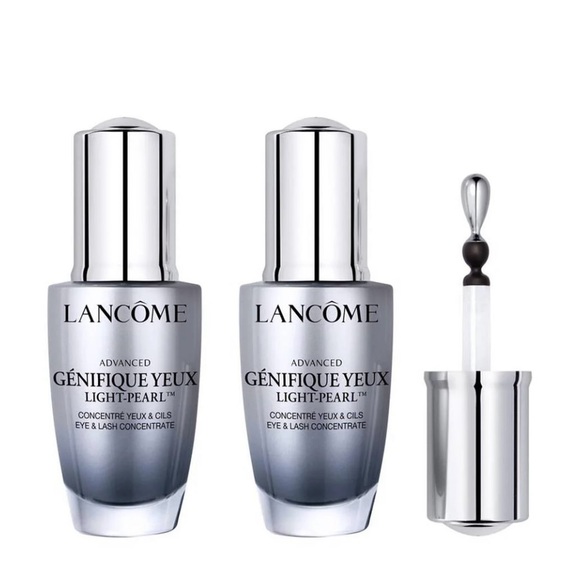 Lancôme ADVANCED GÉNIFIQUE LIGHT PEARL EYE SERUM DUO - Picture 1 of 1
